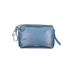 Coccinelle Blu Leder Damen Umhängetasche