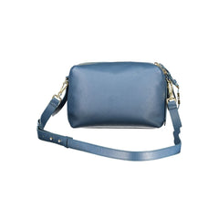 Coccinelle Blu Leder Damen Umhängetasche