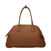 Prada Bruine Leren Schoudertas