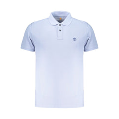 Timberland Azzurro Cotton Men Polo Shirt