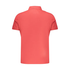 Timberland Herren-Poloshirt aus roter Bio-Baumwolle