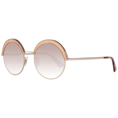 WEB EYEWEAR Goldene Sonnenbrille aus Metall