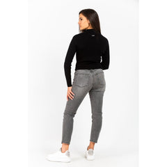 Gas Gray Cotton Jeans Denim