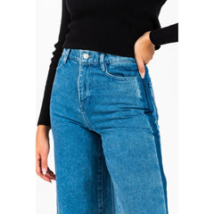 Gas Blue Cotton Jeans Denim