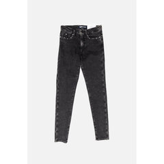 Gas Gray Cotton Skinny Jeans