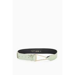 Patrizia Pepe Green Goatskin Regular Belt