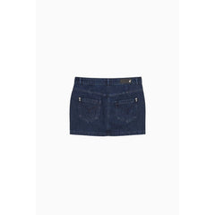 Patrizia Pepe Blue Denim Skirt