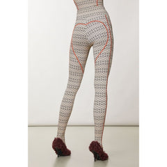 Patrizia Pepe Bicolor Polyamide Leggings