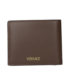 Versace Brown Leather Wallet