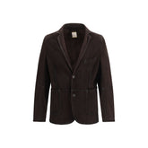 D'amico Brown Lamb Ovis Aries Aries Leather Jacket
