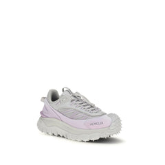 Moncler Purple Polyester Athletic Sneakers