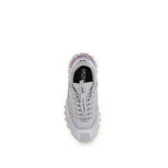 Moncler Purple Polyester Athletic Sneakers