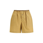 Lemaire Beige Baumwoll-Bermudashorts