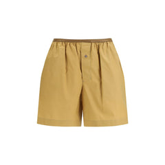 Lemaire Beige Baumwoll-Bermudashorts