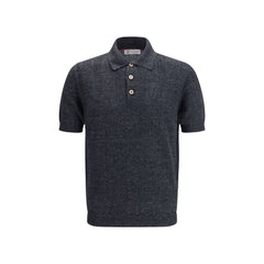 Brunello Cucinelli Grau Baumwoll-Sweatshirt
