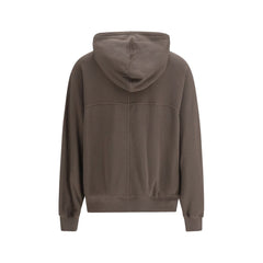 Rick Owens Braunes Baumwoll-Sweatshirt