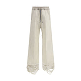 Rick Owens Beige Cotton Casual Pants