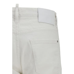 Dsquared² Weiße Jeans aus Baumwoll-Denim