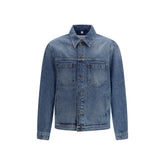 Off-White Blaue Baumwoll-Jeansjacke