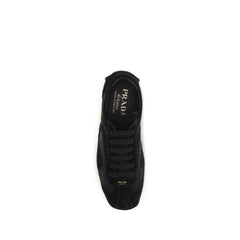 Prada Sneaker aus Kalbsleder, Schwarz