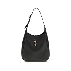 Saint Laurent Schultertasche aus schwarzem Kalbsleder (Bos Taurus)