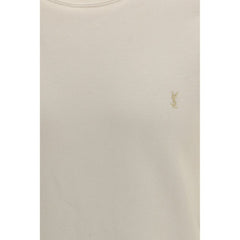 Saint Laurent beiges Baumwoll-Sweatshirt