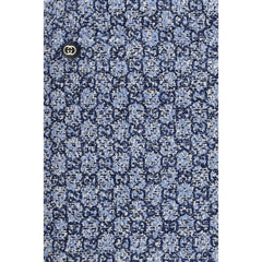 Gucci Blue Cotton Mini Skirt