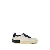 Dolce & Gabbana Multicolor Calf Leather Bos Taurus Low Top Sneakers