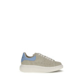 Alexander McQueen Beige Kalbsleder Bos Taurus Chunky Sneakers