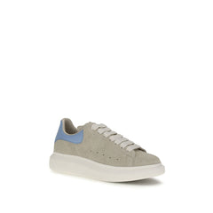 Alexander McQueen Beige Kalbsleder Bos Taurus Chunky Sneakers