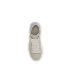 Alexander McQueen Beige Kalbsleder Bos Taurus Chunky Sneakers