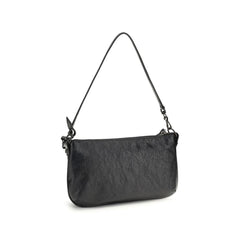 Balenciaga Schwarze Lammleder Ovis Aries Aries Umhängetasche