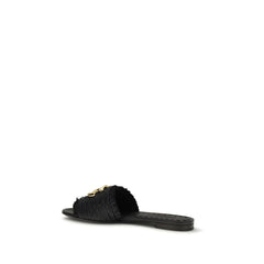 Dolce & Gabbana Beige Viscose Sandals