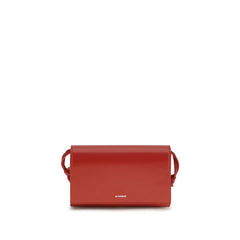 Jil Sander Portemonnaie aus schwarzem Kalbsleder Bos Taurus