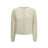 Maison Kitsuné Beige Cotton Cardigan