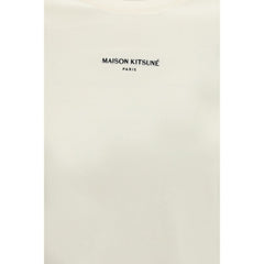 Maison Kitsuné Beige Cotton T-Shirt