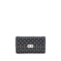 Valentino Garavani Black Lamb Ovis Aries Aries Shoulder Bag