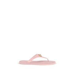 Versace Zehentrenner-Sandalen aus mehrfarbigem Gummi