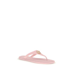 Versace Zehentrenner-Sandalen aus mehrfarbigem Gummi