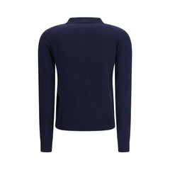 Max Mara Blaues Viskose-Sweatshirt