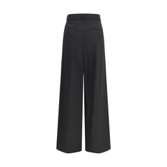 Max Mara Schwarze Freizeithose aus Polyester