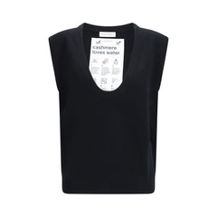 Extreme Cashmere Schwarzes Elastan-Sweatshirt