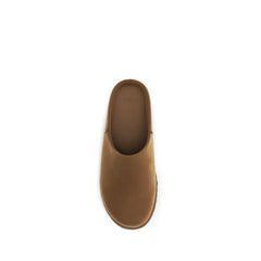 UGG Braune Kalbsleder Mules aus Bos Taurus
