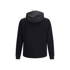 Prada Black Cotton Full-Length Jacket