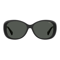 Polaroid Black Plastic Sunglasses