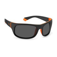 Polaroid Black Rubber Sunglasses