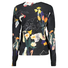 Desigual Schwarzer Viskose-Pullover für Damen
