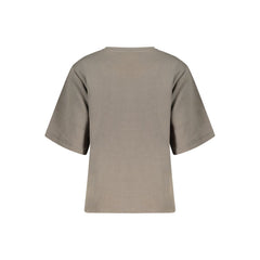 Desigual Grigio Cotton Women Sweatshirt