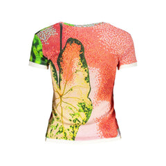 Desigual Rosso Baumwolle Damen T-Shirt