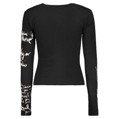 Desigual Schwarzer Damenpullover aus Baumwolle